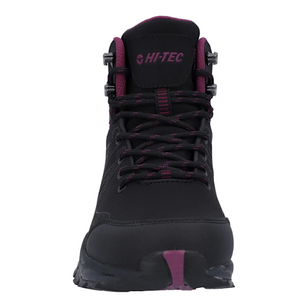 Hi-Tec Dam/Dam Jackdaw Vattentäta Mid Cut Stövlar 5 UK Svart Black/Burgundy 5 UK
