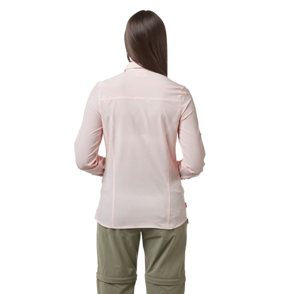 Craghoppers NosiLife Pro III Långärmad skjorta för kvinnor/damer 1 Seashell Pink 14 UK