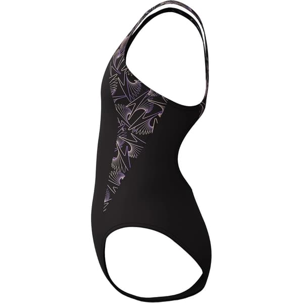 Speedo Hyperboom Splice Muscleback baddräkt för barn Peach 5-6 Years