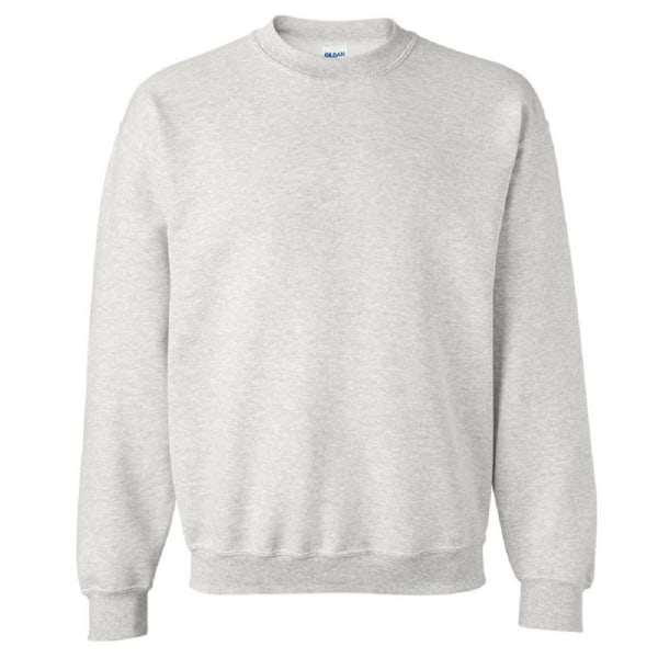 Gildan DryBlend Set-In Crew Neck Sweatshirt för vuxna (13 färger) Ash M