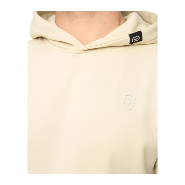 Crosshatch Herr Crufton Hoodie M Ljus Sten Light Stone M