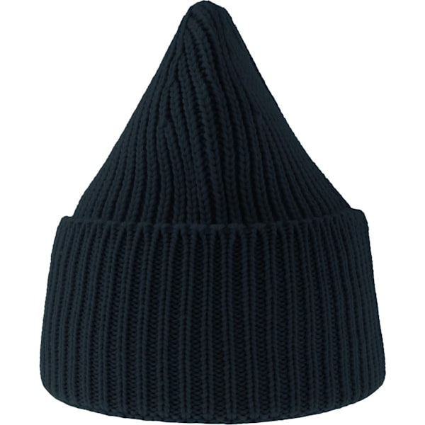 Atlantis Unisex Vuxen Ek Chunky Knit Beanie One Size Marinblå Navy One Size