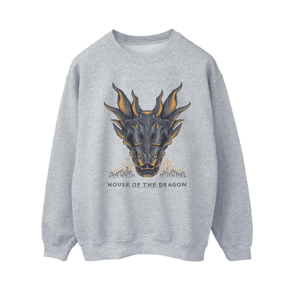 Game Of Thrones: House Of The Dragon Dam/Dam Dragon Flame Sports Grey XL