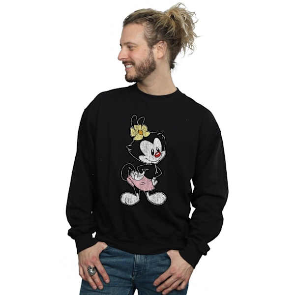 Animaniacs Herr Dot Classic Pose Sweatshirt 4XL Svart Black 4XL