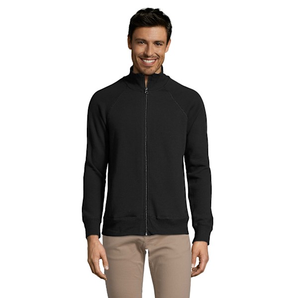 SOLS Herr Sundae Full Zip Sweat Jacket XL Marinblå Navy XL