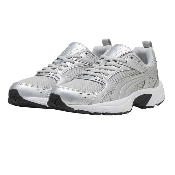 Puma Barn/Kids Milenio Tech Träningsskor 3 UK Grå/Silver Grey/Silver 3 UK