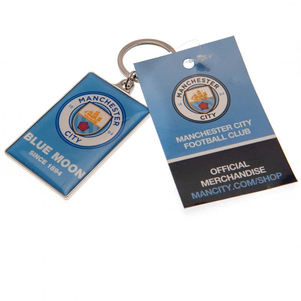 Manchester City FC Deluxe Nyckelring One Size Blå Blue One Size
