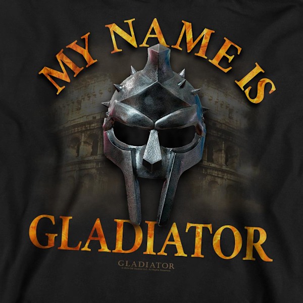 Gladiator Unisex Vuxen My Name Is Sweatshirt L Svart Black L