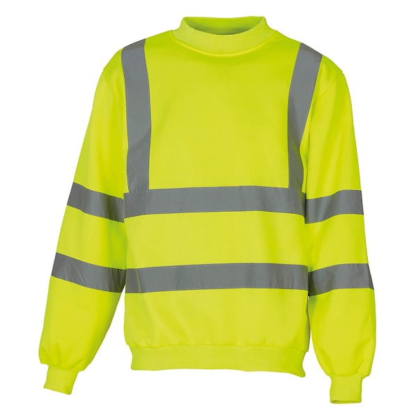 Yoko Unisex Hi-Vis Tjock Tröja (2-pack) 3XL Hi-Vi Hi-Vis Yellow 3XL