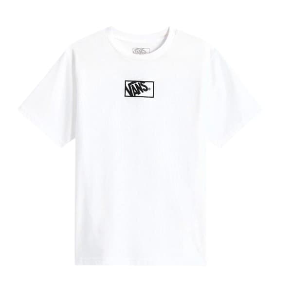 Vans Barn Box Logo T-shirt 14 år Vit White 14 Years