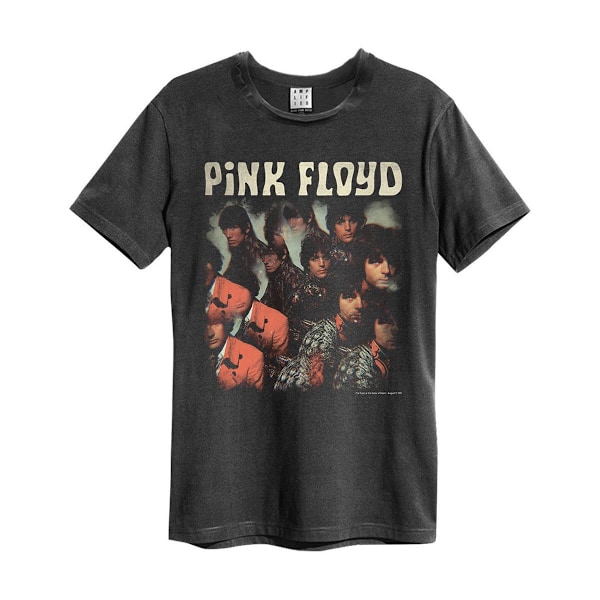 Amplified Unisex Vuxen Piper At The Gate Pink Floyd T-shirt M Kol Charcoal M
