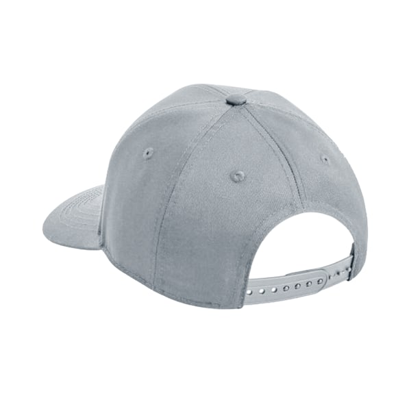 Beechfield Urbanwear 5 Panel Snapback Cap One Size Light Grey Light Grey One Size