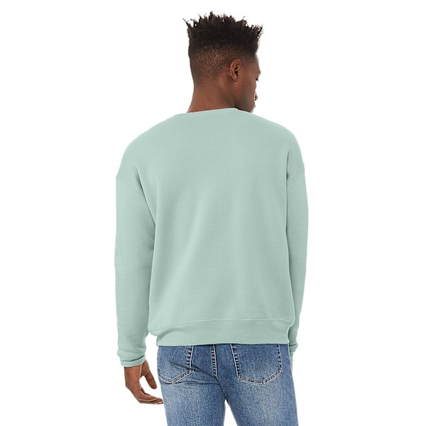Bella + Canvas Unisex Drop Shoulder Sweatshirt XS Dusty Dusty Blue XS