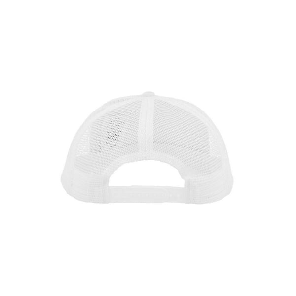 Atlantis Rapper Destroyed 5 Panel Weathered Trucker Cap One Size White/White One Size