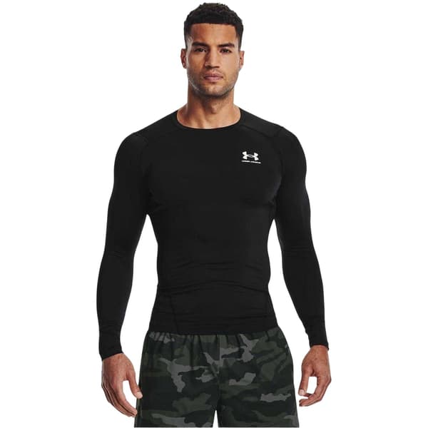 Under Armour HeatGear Base Layer Tröja för män M Svart Black M