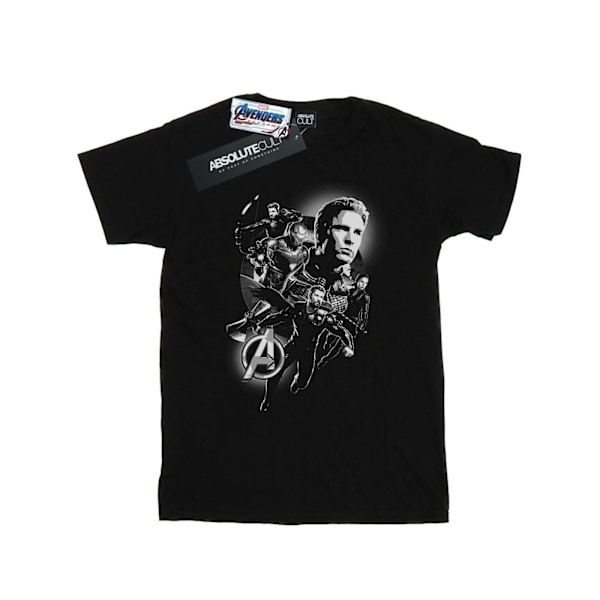 Marvel Boys Avengers Endgame Mono Heroes T-shirt 5-6 år Svart Black 5-6 Years