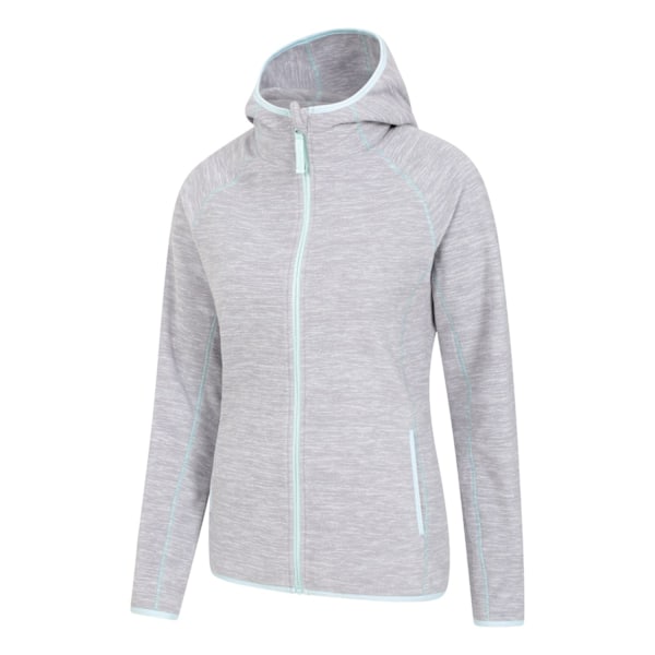 Mountain Warehouse Dam/Dam Lleyn II Melange Full Zip Hoodie Grey 6 UK