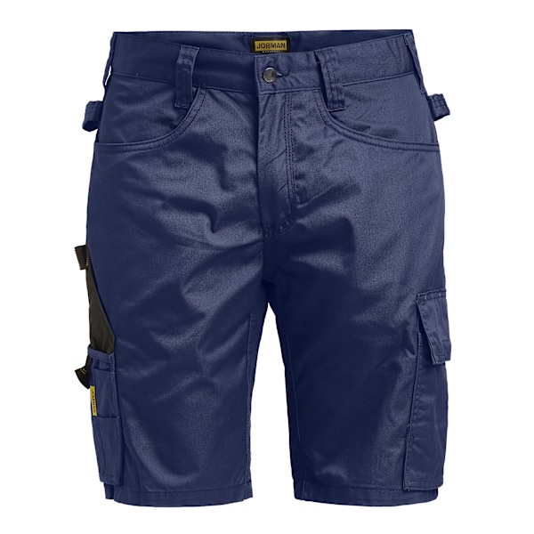 Jobman Herr Cargo Shorts 35R Marinblå/Svart Navy/Black 35R