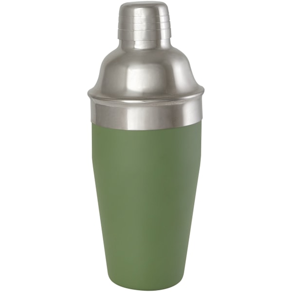 Seasons Gaudie Logo Cocktail Shaker i rostfritt stål, en storlek Heather Green One Size