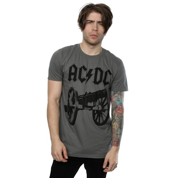 AC/DC Herr T-shirt For Those About To Rock M Charcoal Charcoal M