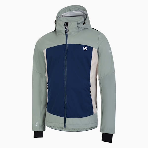 Dare 2B Mountaineer Softshelljacka för män L Olivine Green/Blac Olivine Green/Black L