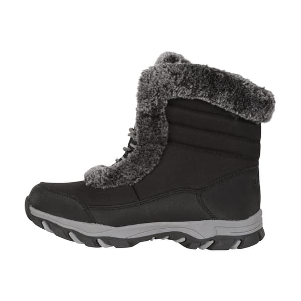 Mountain Warehouse Ohio Termiska Snökängor med Kort Skaft för Dam Black 8 UK