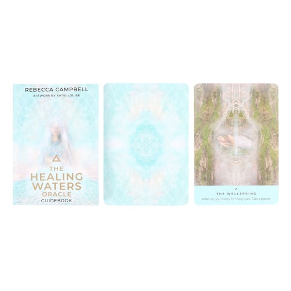 Rebecca Campbell The Healing Waters Oracle Cards One Size Blue Blue One Size