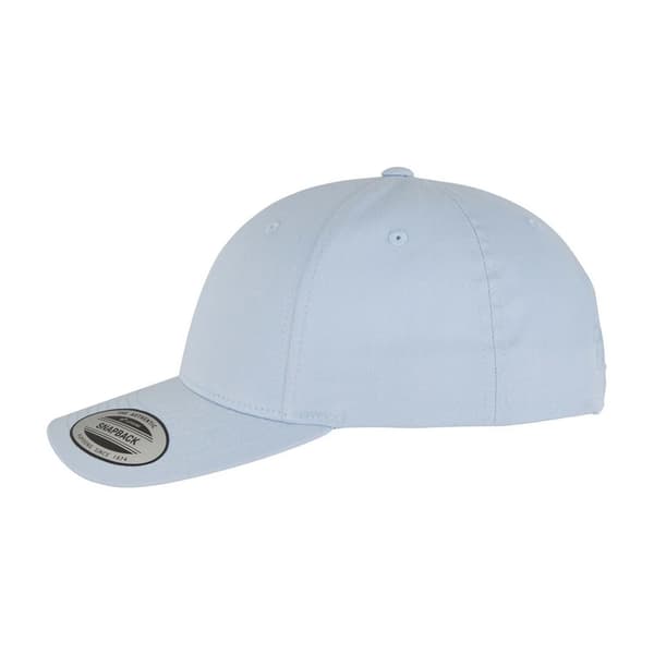 Flexfit Unisex Böjd Klassisk Snapback Keps One Size Ljusblå Light Blue One Size