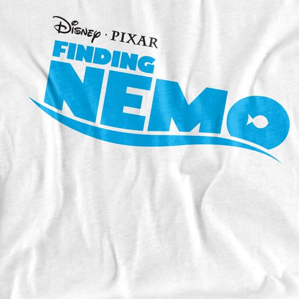 Hitta Nemo Dam/Kvinnor Logotyp T-Shirt S Vit White S