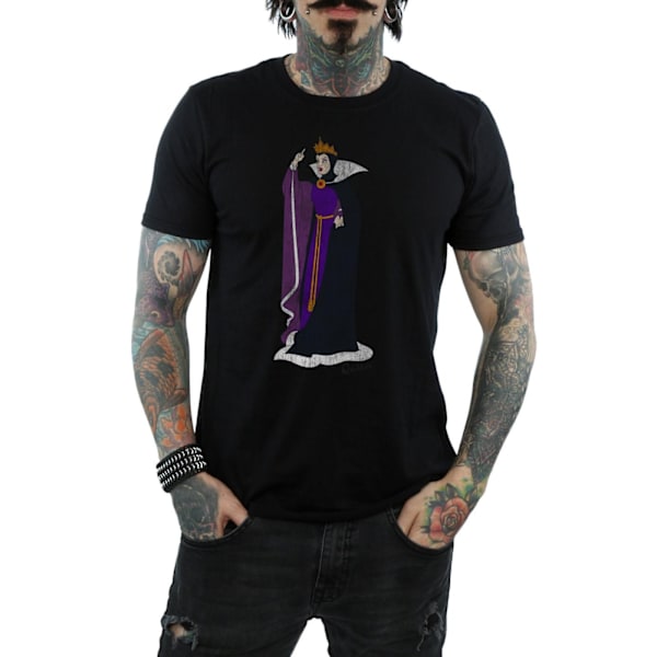 Disney Herr Snow White Classic Evil Queen Grimhilde T-shirt XL Black XL
