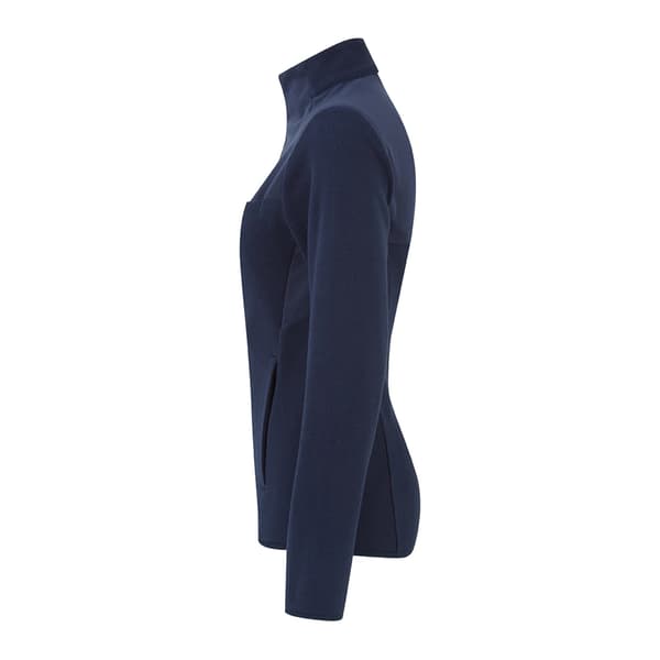 Onna Dam/Dam Panelerad Fleecejacka XL Marinblå Navy XL