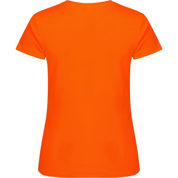 Clique Dam Basic Active Interlock T-shirt L Synlighet Visibility Orange L