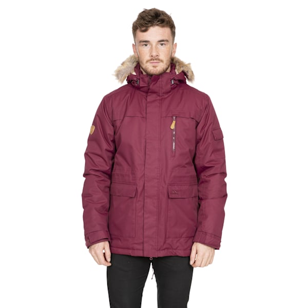 Trespass Mount Bear Parka Jacka XS Prune - Herr Prune XS