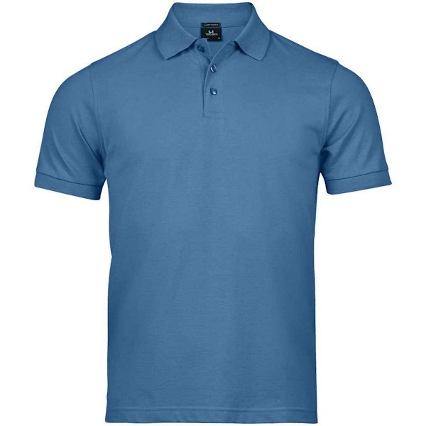 Tee Jays Lyxig Stretch Pikétröja för Män XXL Oceanblå Ocean Blue XXL