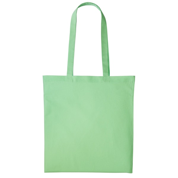 Nutshell Plain Strong Shoulder Shopper Bag One Size Pastel Green Pastel Green One Size