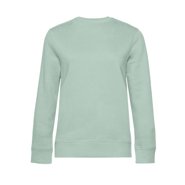 B&C Dam/Dam Queen Crew Neck Tröja M Aqua Grön Aqua Green M