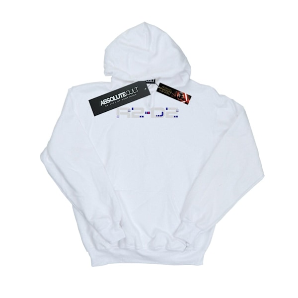 Star Wars Herr The Rise Of Skywalker R2-D2 Text Logo Hoodie M W White M