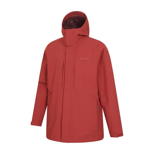 Mountain Warehouse Ridge Vattentät Jacka för Herrar L Rost Rust L