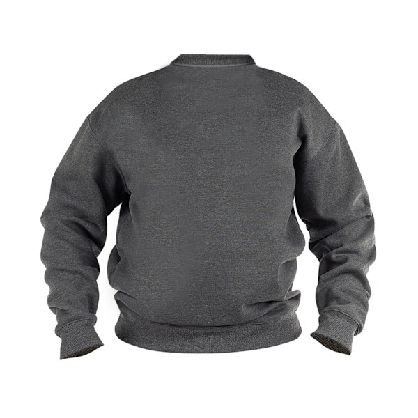 Duke Herr D555 Sweat Rockford Rundhals Kingsize Tröja 8XL Grå Grey 8XL