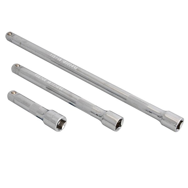 Bluespot Tools 3/8 tum Fyrkantsfäste CV Förlängningsstång Set 3 Delar Multi Colour One Size
