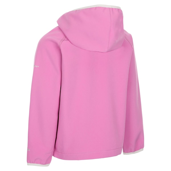 Trespass Barn/Ungdom Kian Softshell Jacka 7/8 År Deep Pi Deep Pink 7/8 Years
