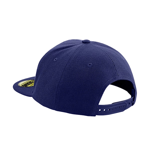 Beechfield Unisex Original Flat Peak Snapback Cap One Size Fren French Navy/French Navy One Size