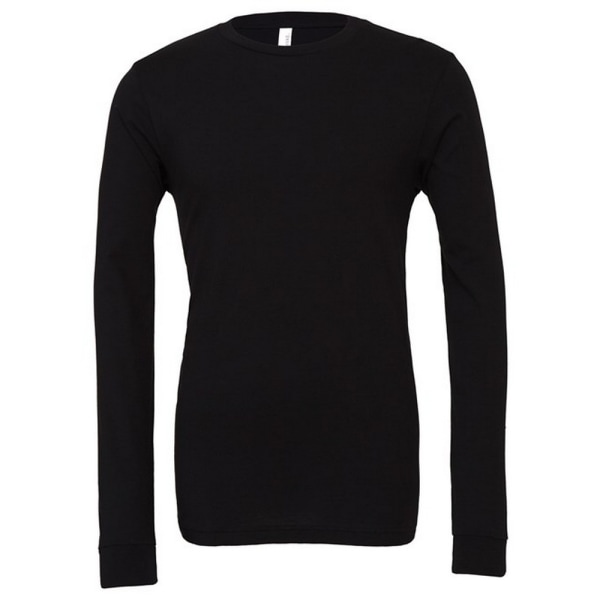 Bella + Canvas unisex unisex långärmad T-shirt XL svart Black XL