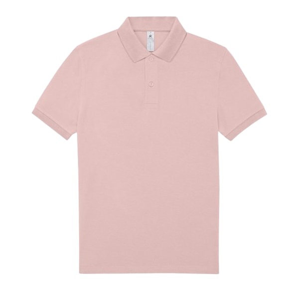 B&C Herr Polotröja S Blush Rosa Blush Pink S