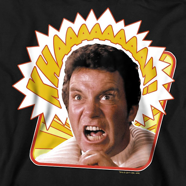 Star Trek Unisex Vuxen Khaaaaaan Sweatshirt XXL Svart Black XXL