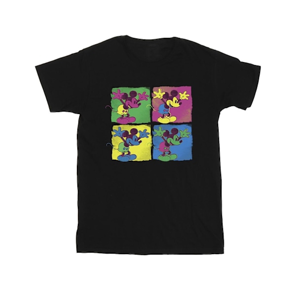 Disney Boys Mickey Mouse Pop Art T-shirt 12-13 år Svart Black 12-13 Years