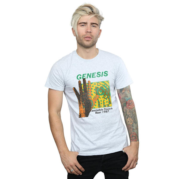 Genesis Mens Invisible Touch Tour T-Shirt S Sports Grey Sports Grey S