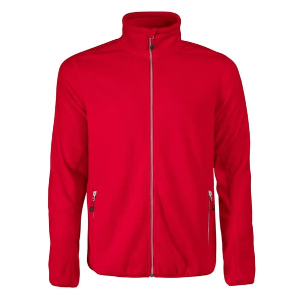 Printer Herr Rocket Full Zip Fleecejacka 5XL Röd Red 5XL