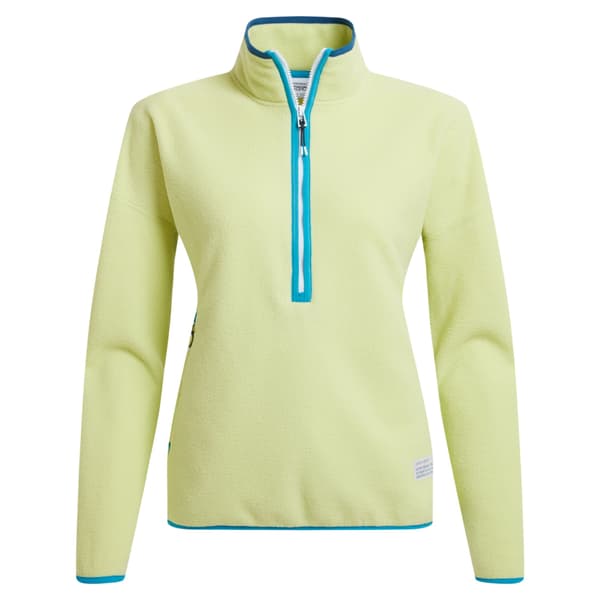 Craghoppers Dam/Kvinnor CO2 Renu Technology Halvdragkedja Fleecetröja Key Lime 16 UK