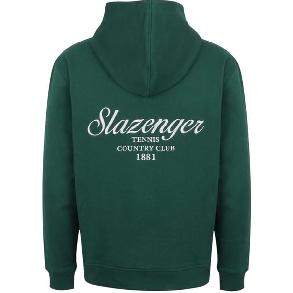 Slazenger Herr-hoodie M Grön Green M